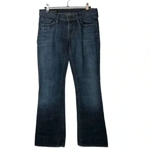 Citizens of Humanity Ingrid Dark Wash Low Waist Flare Jeans 29 - Picture 1 of 3